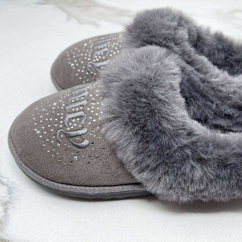 Juicy Couture Grey Slippers